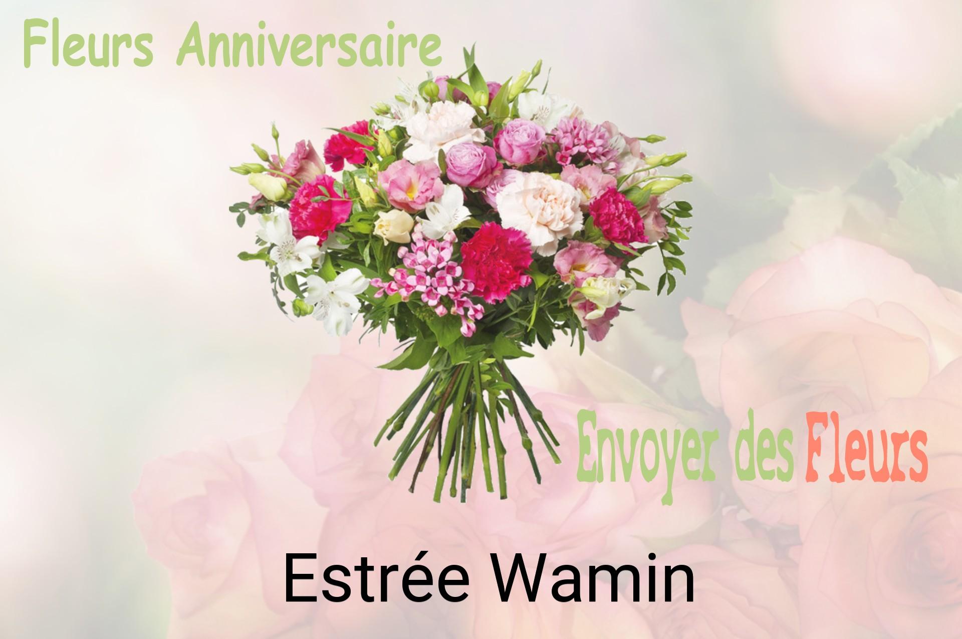 Bouquet de fleurs d’anniversaire livré à Estrée-Wamin